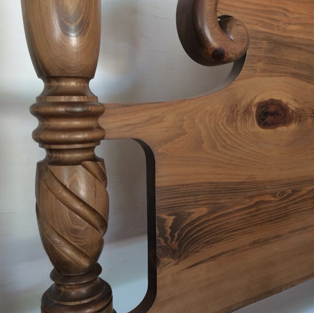Handcrafted cypress furniture from Olivier WoodWorks